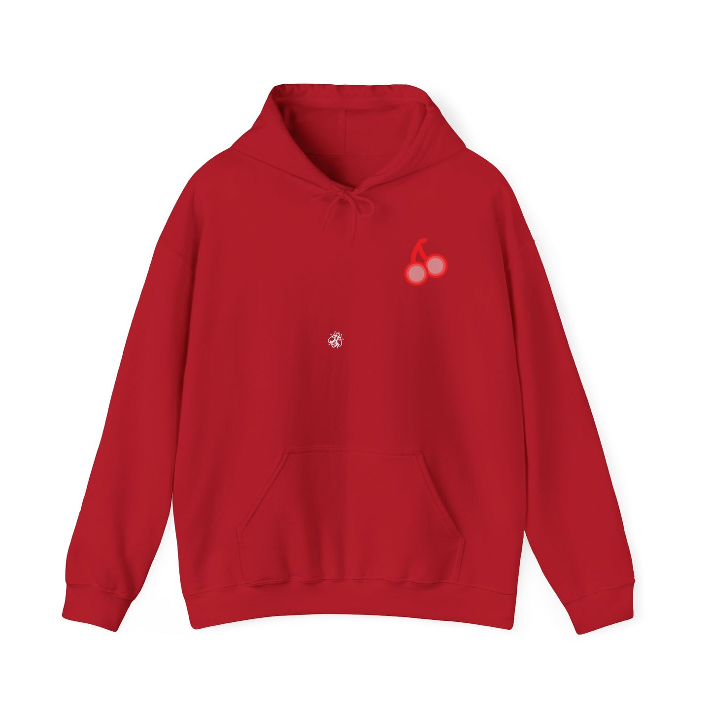 Fruitfly "Cherry": Unisex Heavy Blend™ Hooded Sweatshirt