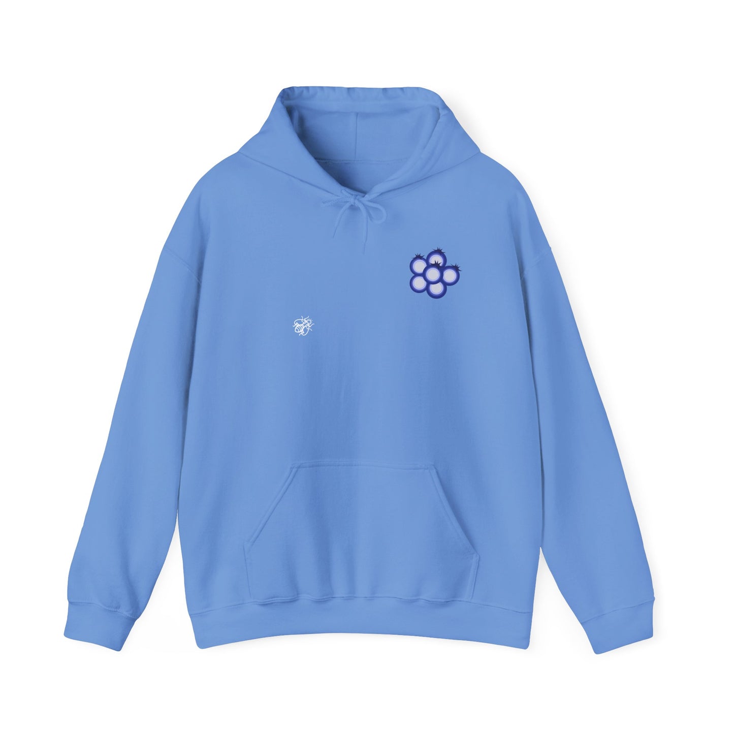 Fruitfly "Blueberry": Unisex Heavy Blend™ Hooded Sweatshirt