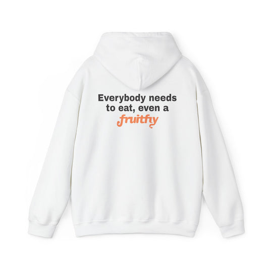 Fruitfly "Peach": Unisex Heavy Blend™ Hooded Sweatshirt